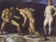 Fighting fro a Woman Franz von Stuck